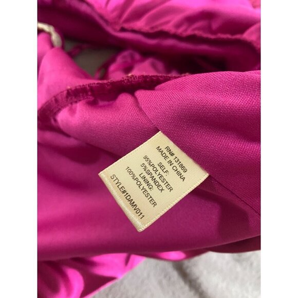 Thirty Thirty Juniors Womens Pink Crop Tank Top - Large - Picture 12 of 12